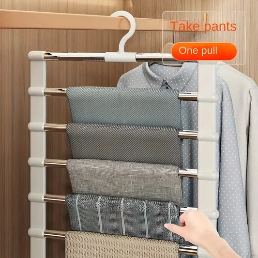 Space Saving Stainless Steel Closet Hangers